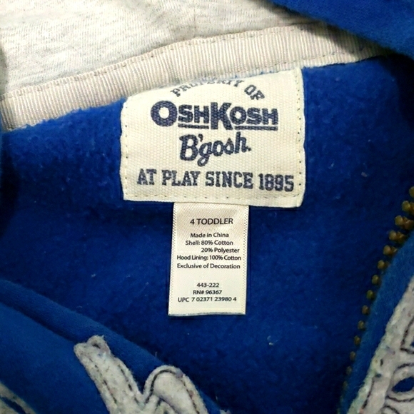 OshKosh B'gosh hoodie - Picture 2 of 3